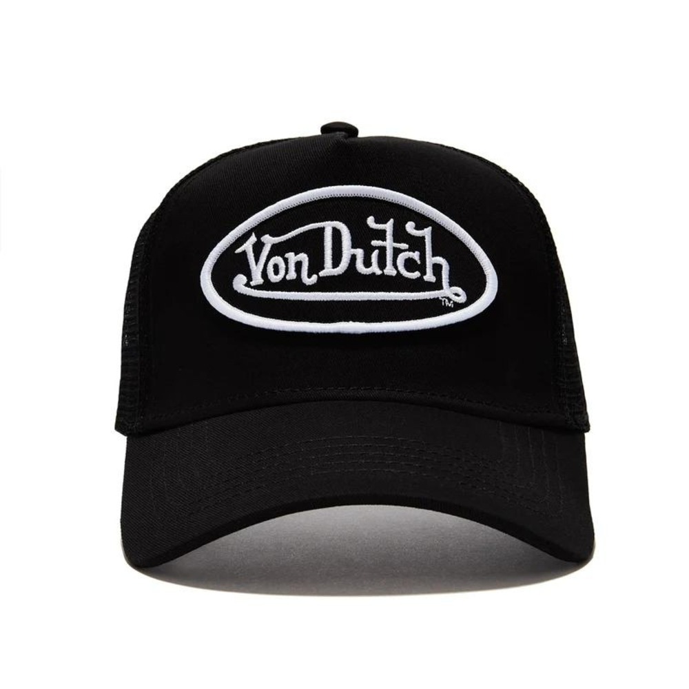 Von Dutch Trucker Hat Black One Size New With Tags